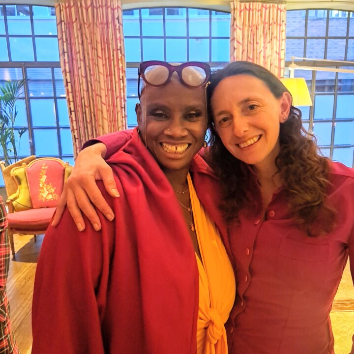 Andi Oliver and Antonia Lloyd Great British Menu Series Editor at Banquet Screening 2025