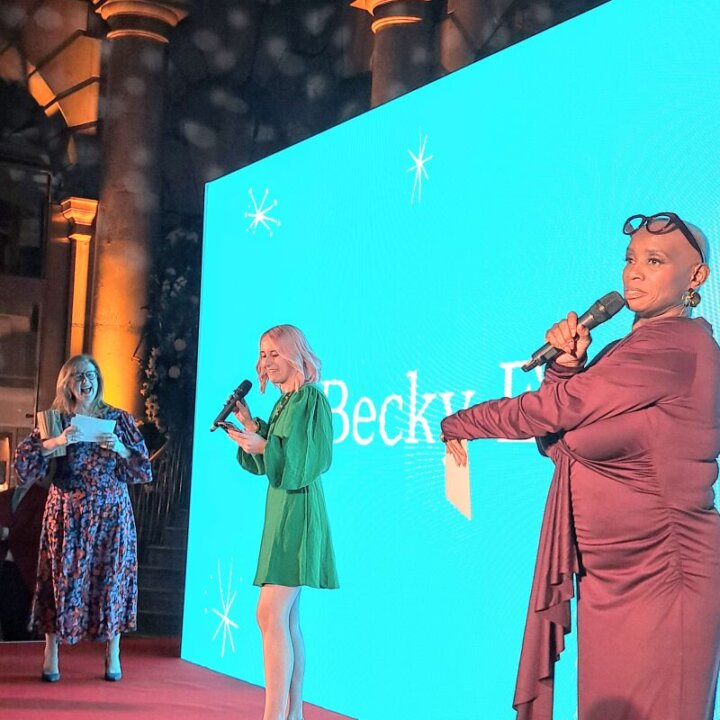 Angela Harnett, Becky Excell and Andi Oliver - Presenting Fortnum and Mason Awards 2025