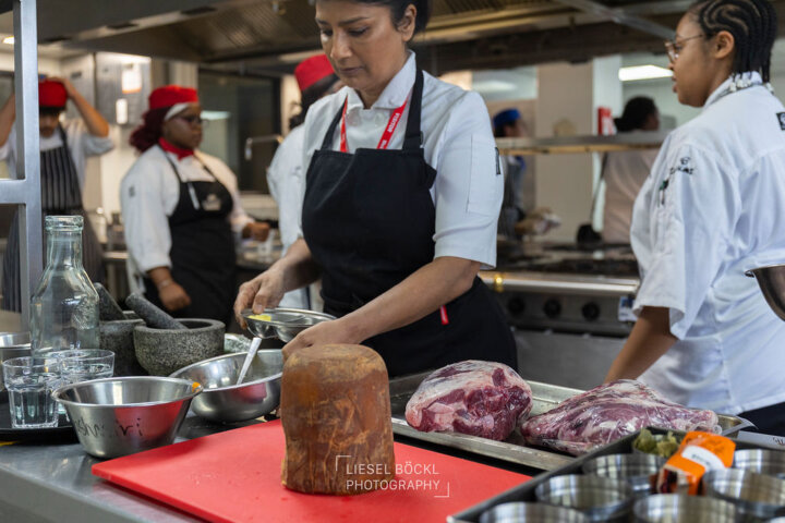 Anjula Devi - Indian Spice Masterclass - West London College - Aussie Beef and Lamb 1