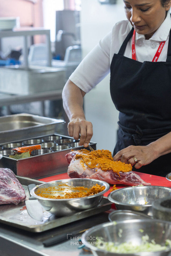 Anjula Devi - Indian Spice Masterclass - West London College - Aussie Beef and Lamb