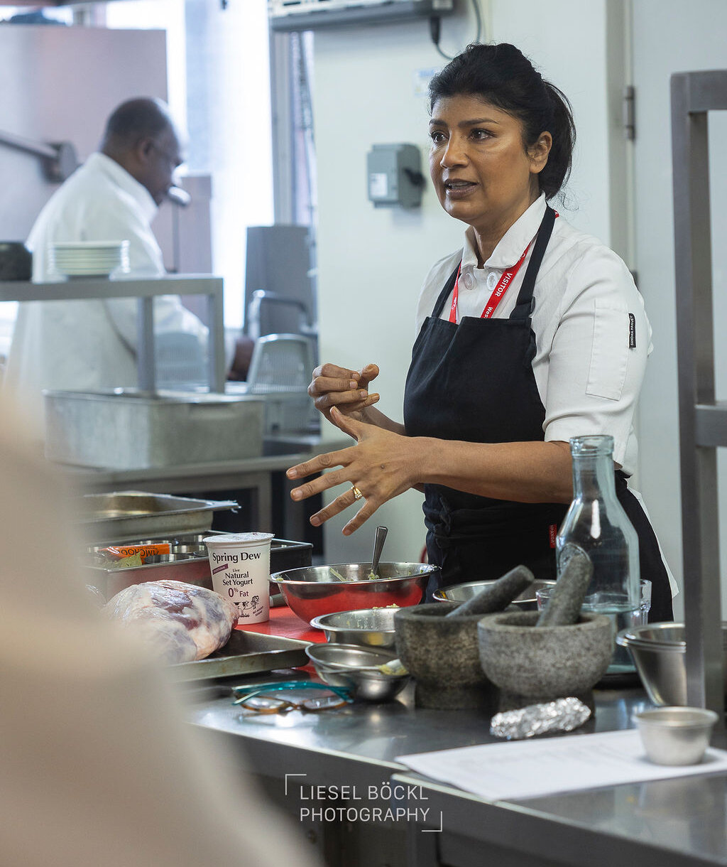 Indian Spice Masterclass with Anjula Devi at West London College