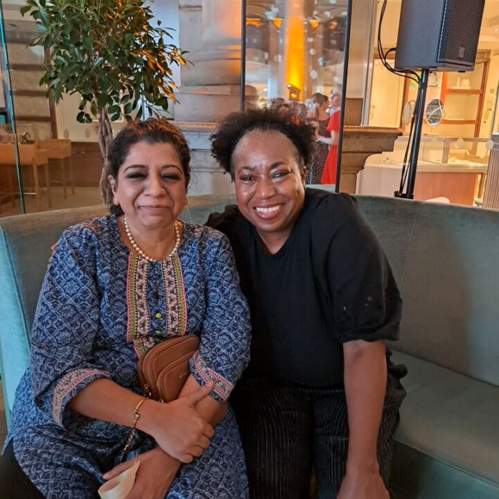 Asma Khan and Mex Ibrahim - Fortnum & Mason Awards 2025