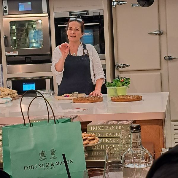 Cherie Denham at Fortnum & Mason