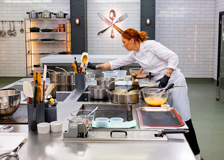 Hannah Rose competing on Great British Menu 2026