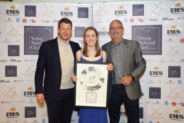 Keira Carolan with Russell Bateman and David Mulcahy