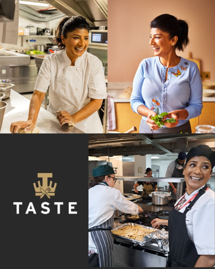 Lunch with Anjula Devi at Taste Restaurant