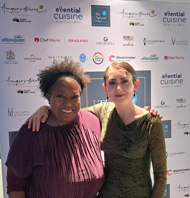 Mex Ibrahim and Ruth Hansom - National Chef of the Year Awards