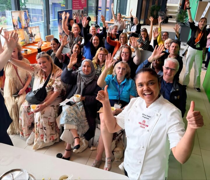 Minal Patel Selfie - Sustainable Gastronomy Day Yorkshire