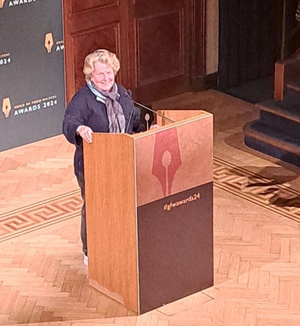 Sandi Toksvig at The Guild of Food Writers Awards 2024