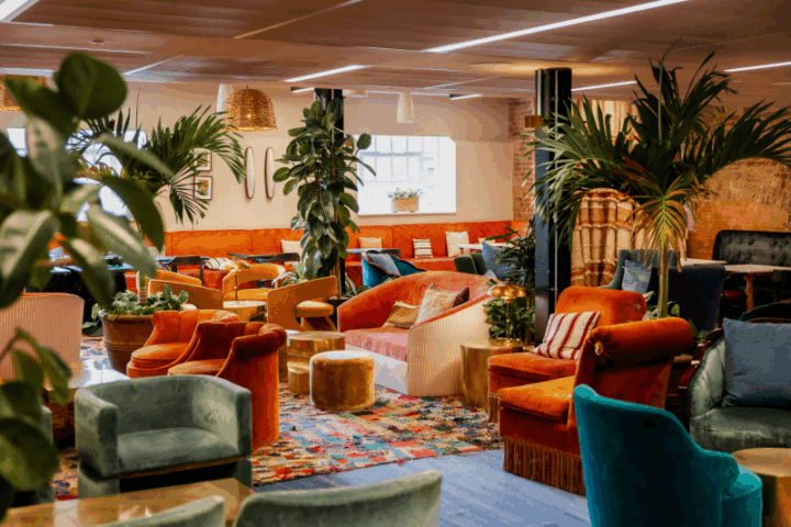 Ubuntu lounge at The Conduit