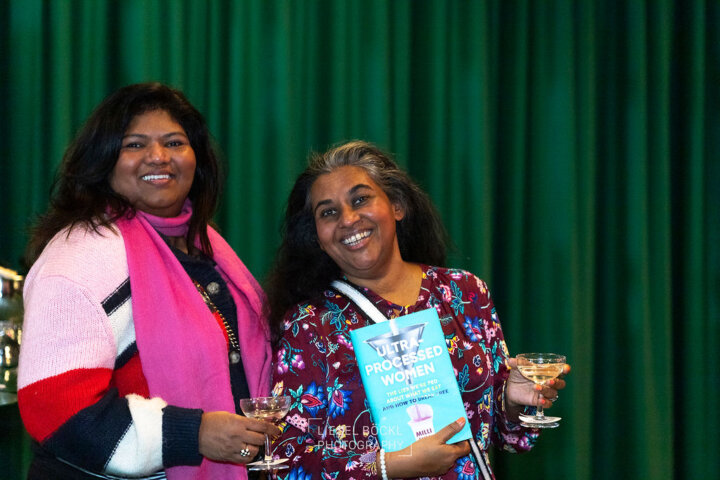 Raffle Prize Winners at Women In The Food Industry Christmas Party